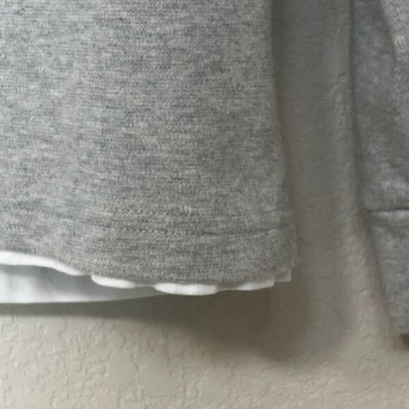 Denim & Flower Long Sleeve Men's Crewneck Sweater Tee - Picture 7 of 8